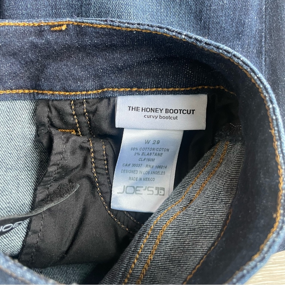 Joe’s Women’s The Honey Bootcut Jeans Size 29 Denim Blue - Picture 4 of 9
